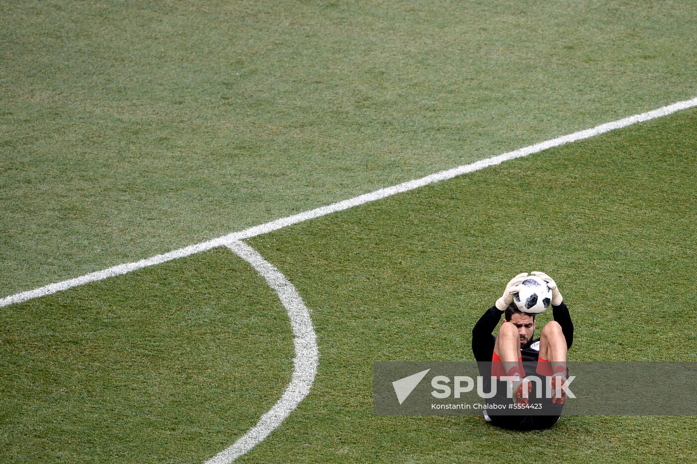 Russia World Cup Egypt Training