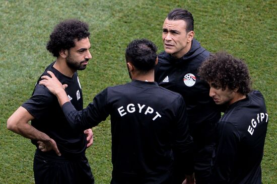 Russia World Cup Egypt Training