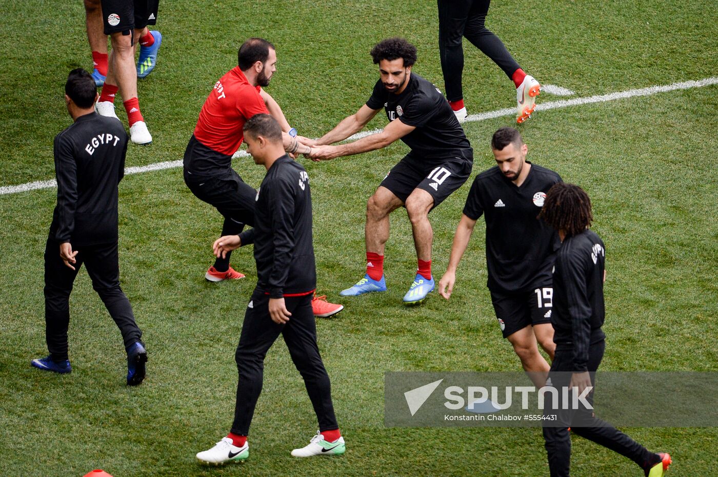 Russia World Cup Egypt Training