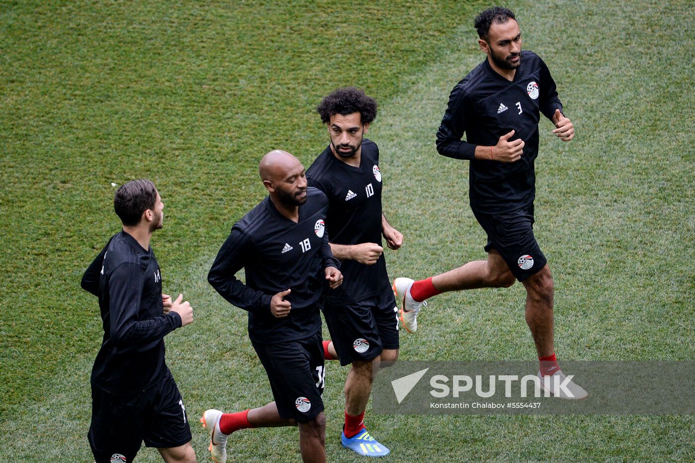Russia World Cup Egypt Training
