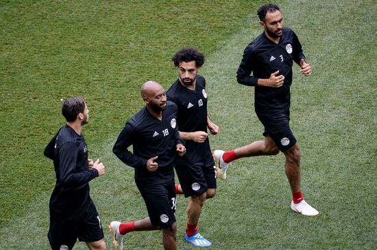 Russia World Cup Egypt Training