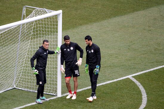 Russia World Cup Egypt Training