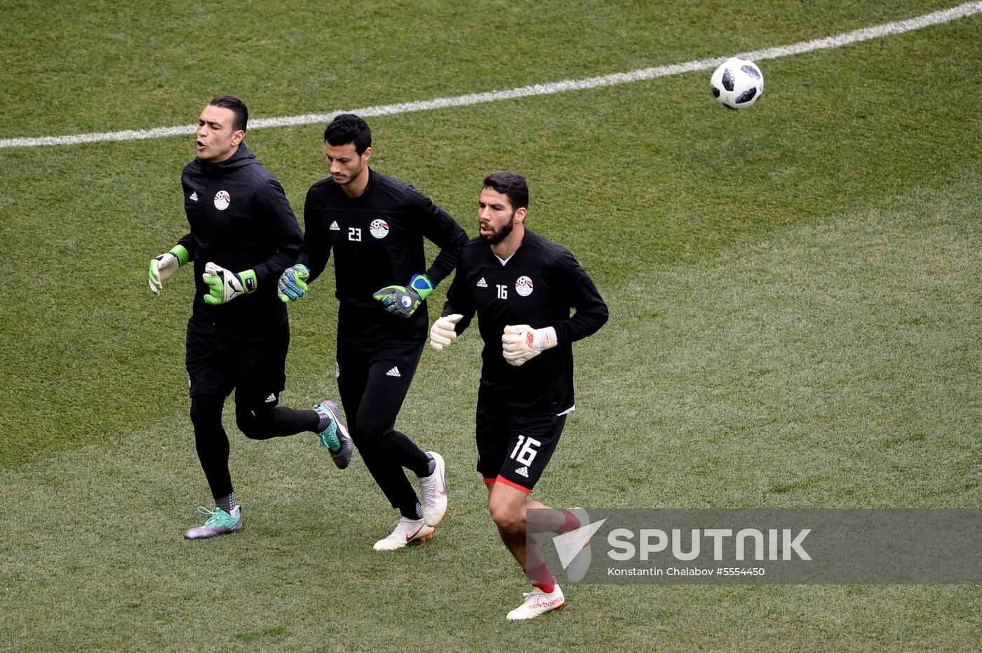 Russia World Cup Egypt Training