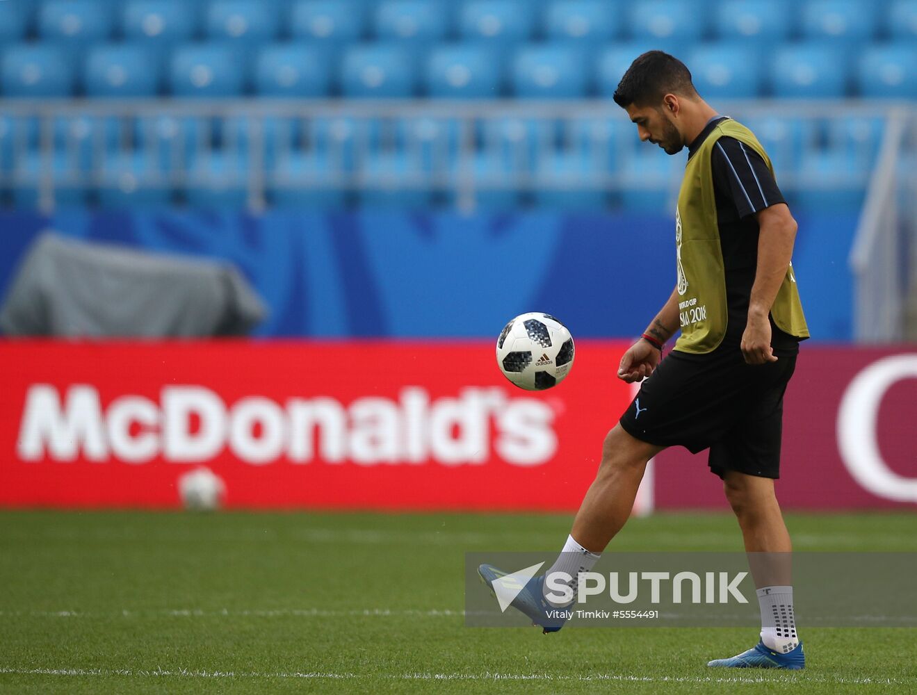 Russia World Cup Uruguay Training