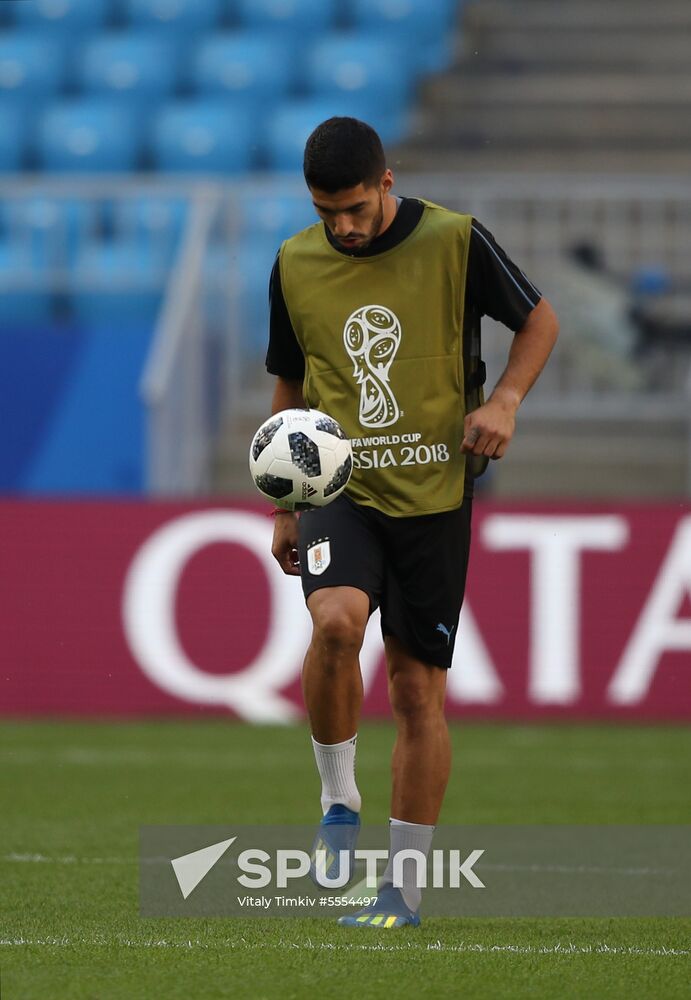 Russia World Cup Uruguay Training