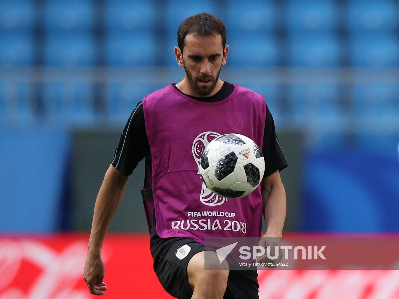 Russia World Cup Uruguay Training