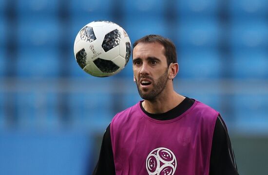 Russia World Cup Uruguay Training