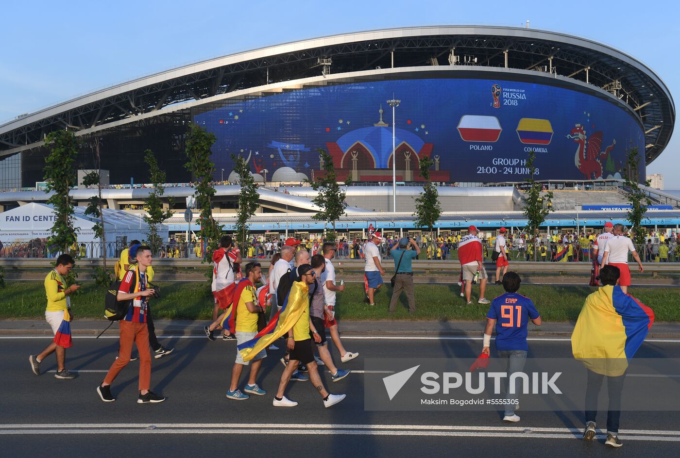 Russia World Cup Poland - Colombia