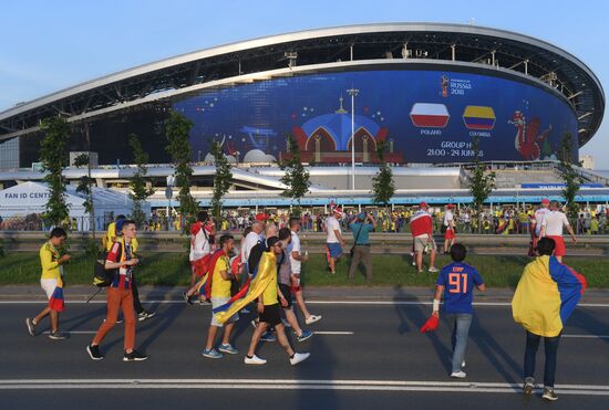 Russia World Cup Poland - Colombia