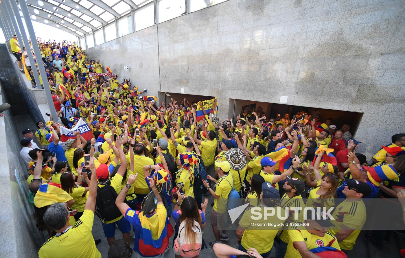 Russia World Cup Colombia - Poland