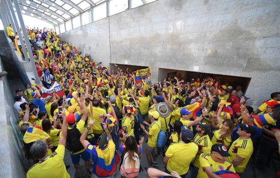 Russia World Cup Colombia - Poland