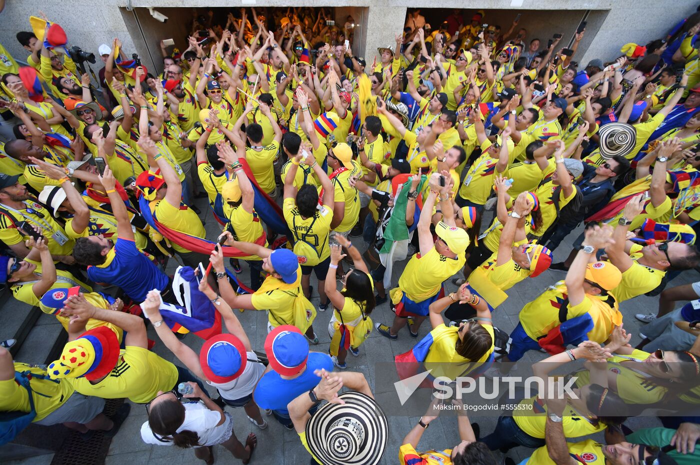 Russia World Cup Colombia - Poland