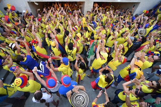 Russia World Cup Colombia - Poland