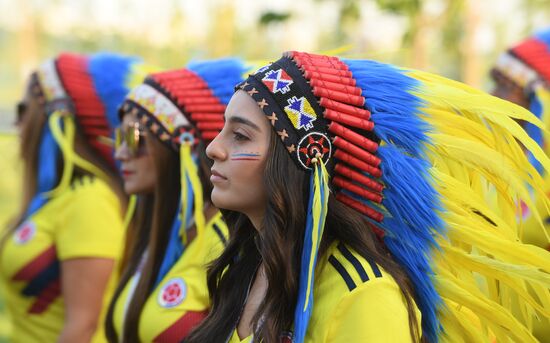 Russia World Cup Poland - Colombia