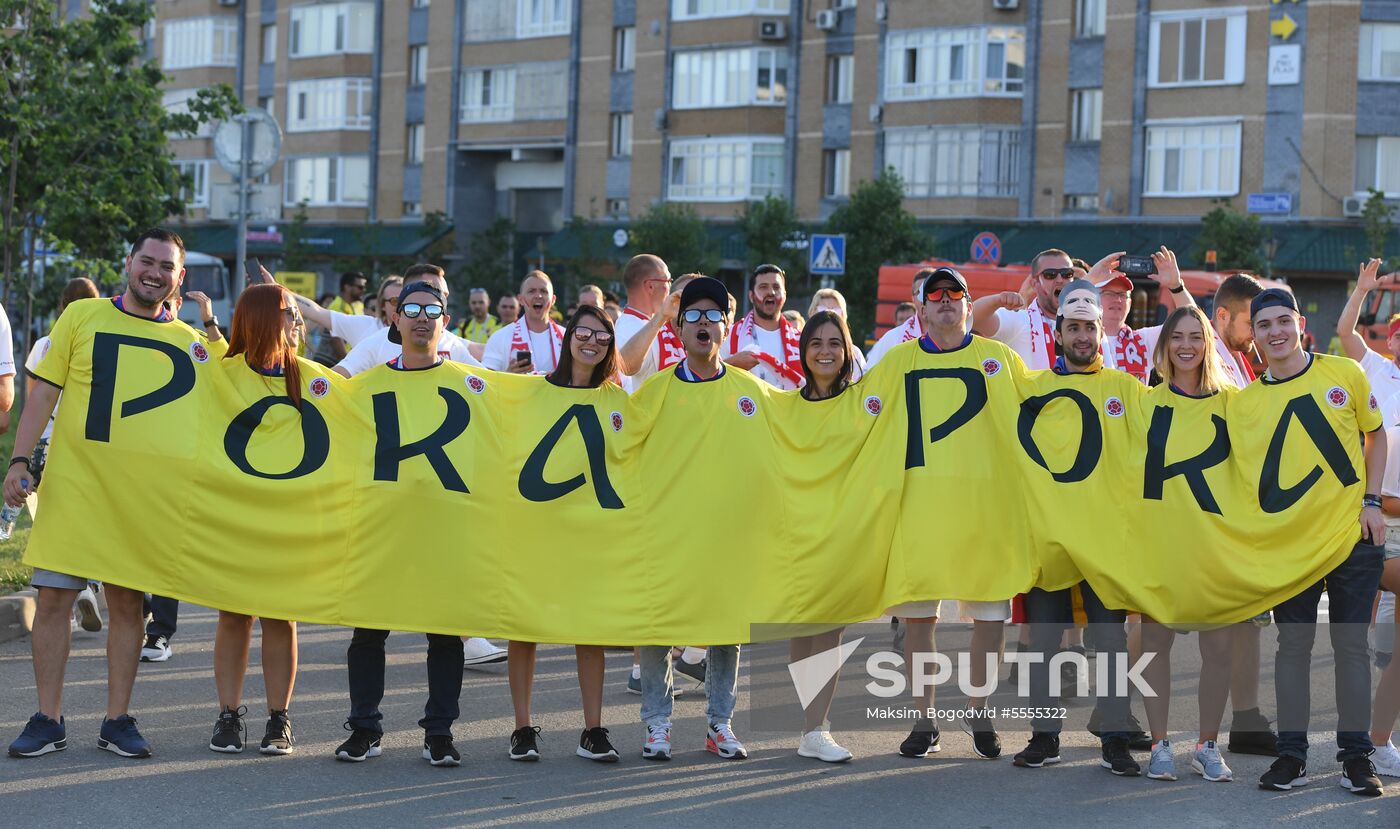 Russia World Cup Poland - Colombia