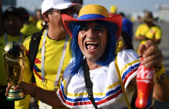Russia World Cup Poland - Colombia