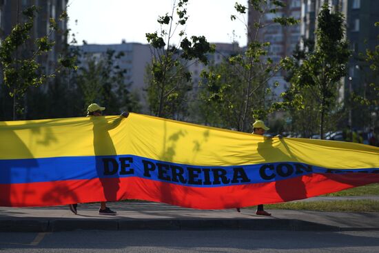 Russia World Cup Poland - Colombia