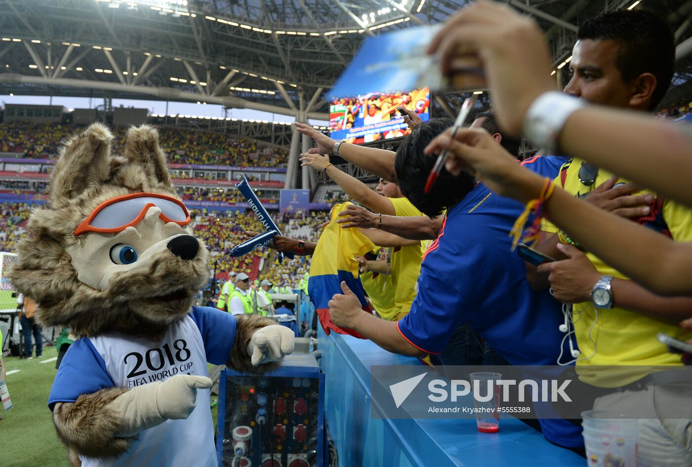 Russia World Cup Poland - Colombia