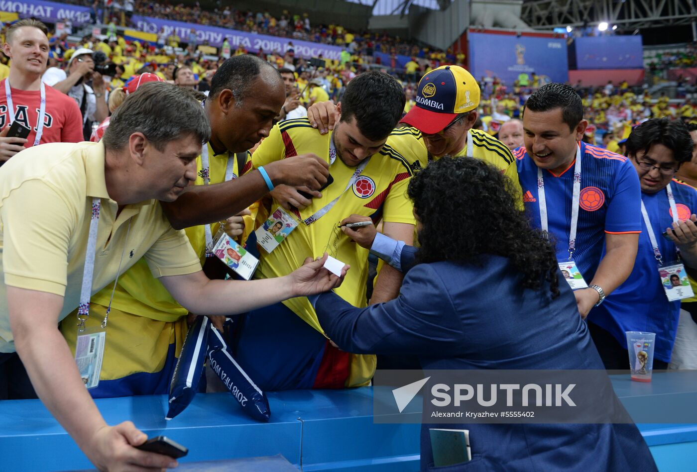 Russia World Cup Poland - Colombia
