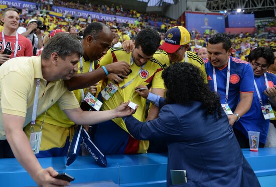 Russia World Cup Poland - Colombia