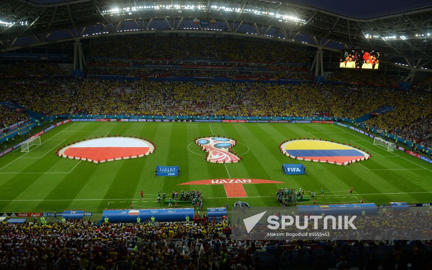 Russia World Cup Poland - Colombia