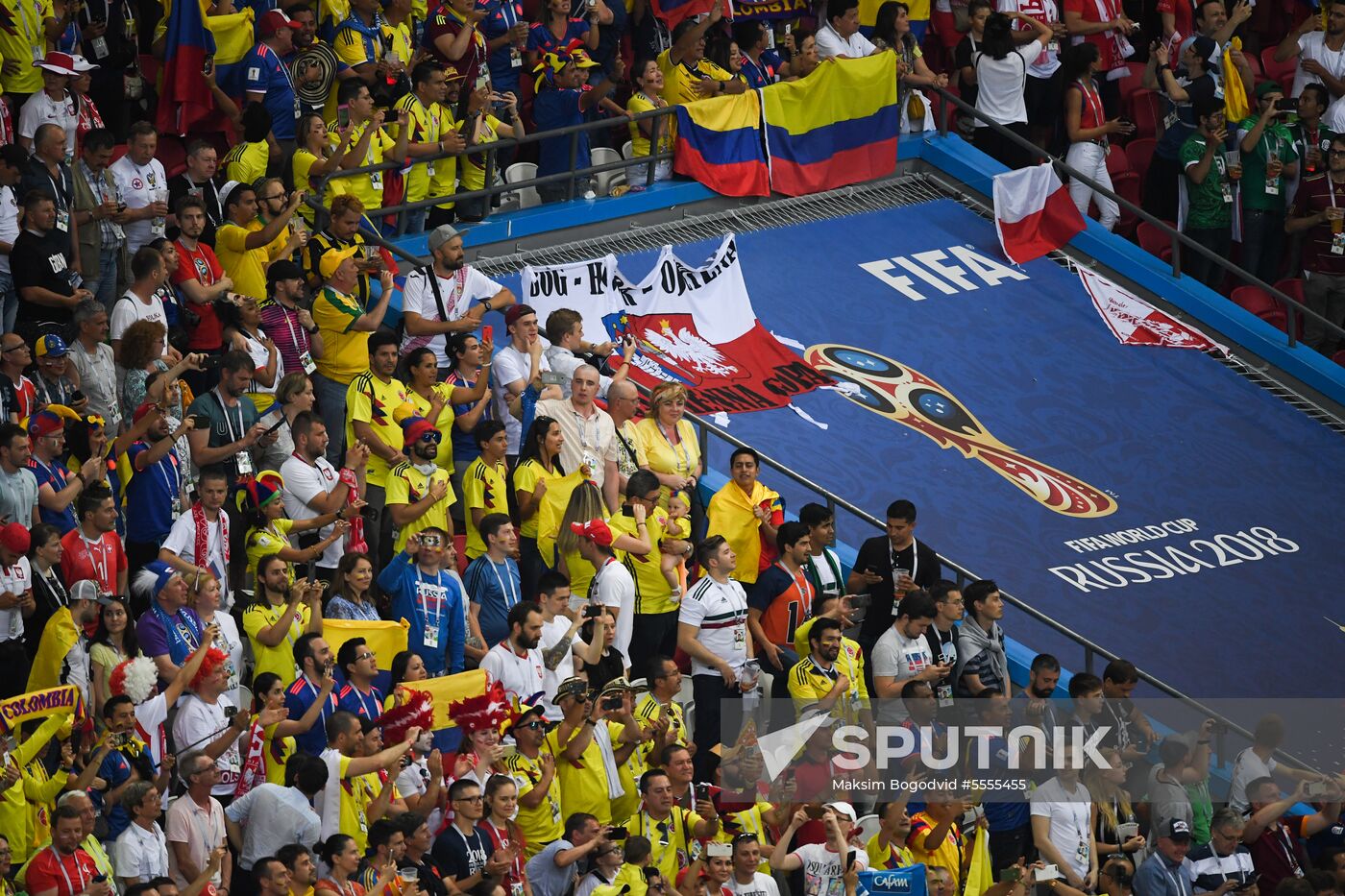 Russia World Cup Poland - Colombia