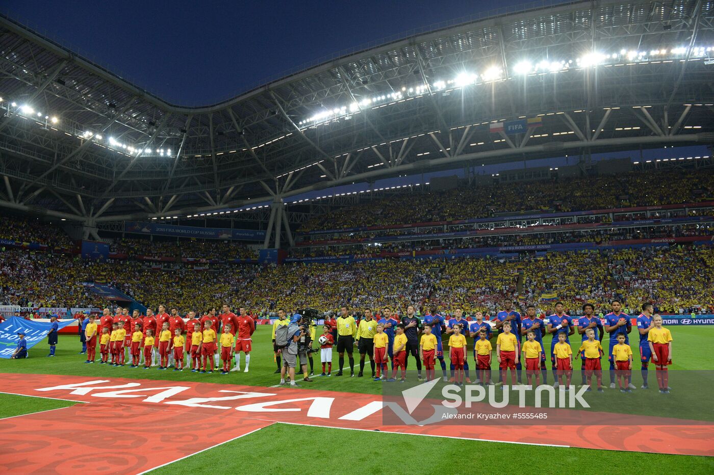 Russia World Cup Poland - Colombia