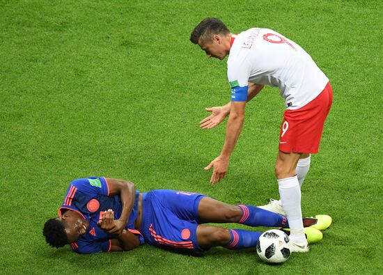 Russia World Cup Poland - Colombia