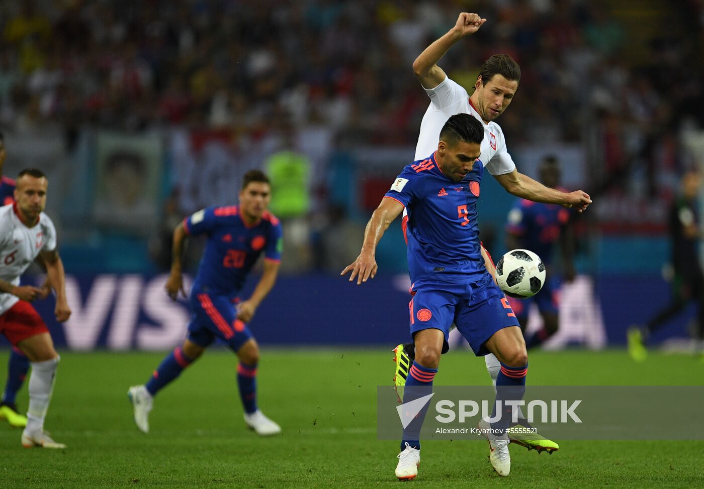 Russia World Cup Poland - Colombia