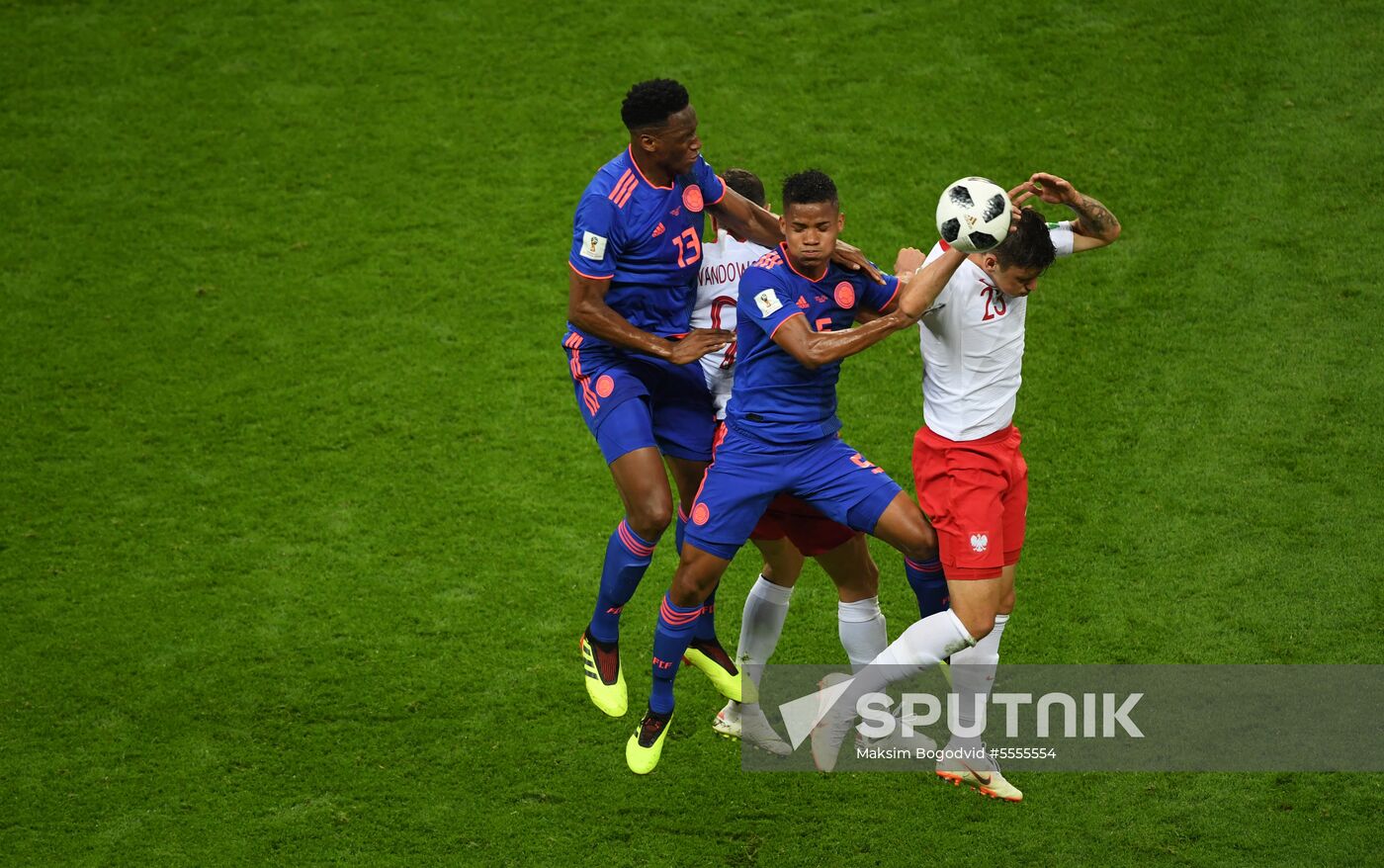Russia World Cup Poland - Colombia