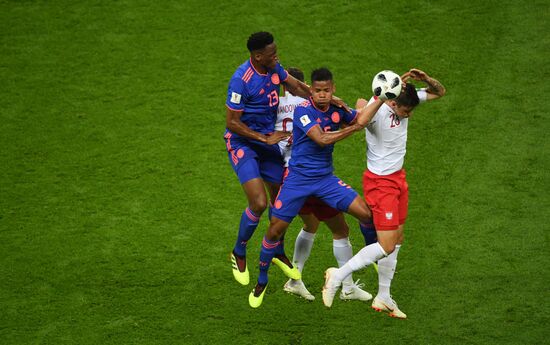 Russia World Cup Poland - Colombia