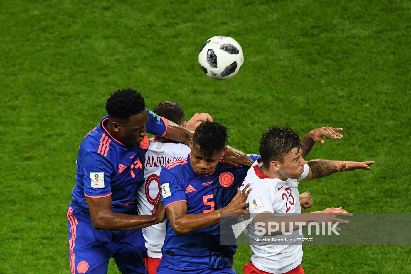 Russia World Cup Poland - Colombia