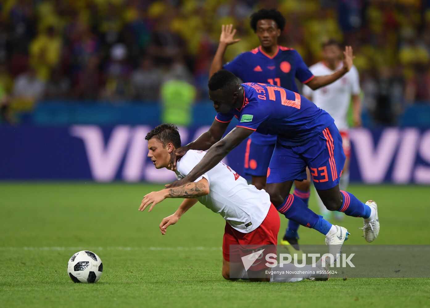 Russia World Cup Poland - Colombia