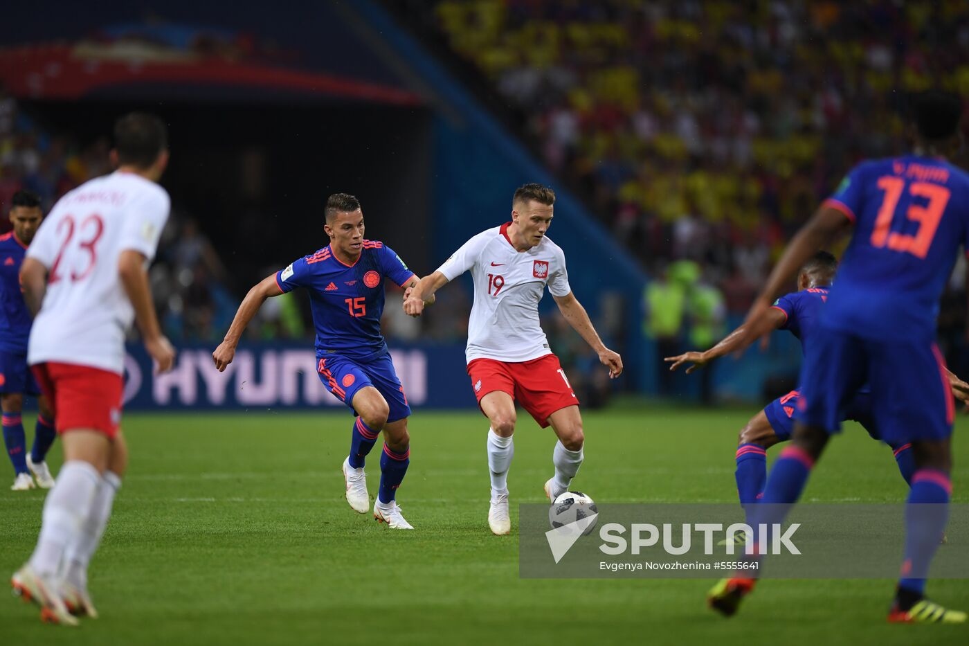 Russia World Cup Poland - Colombia