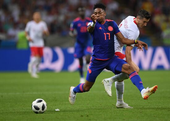 Russia World Cup Poland - Colombia