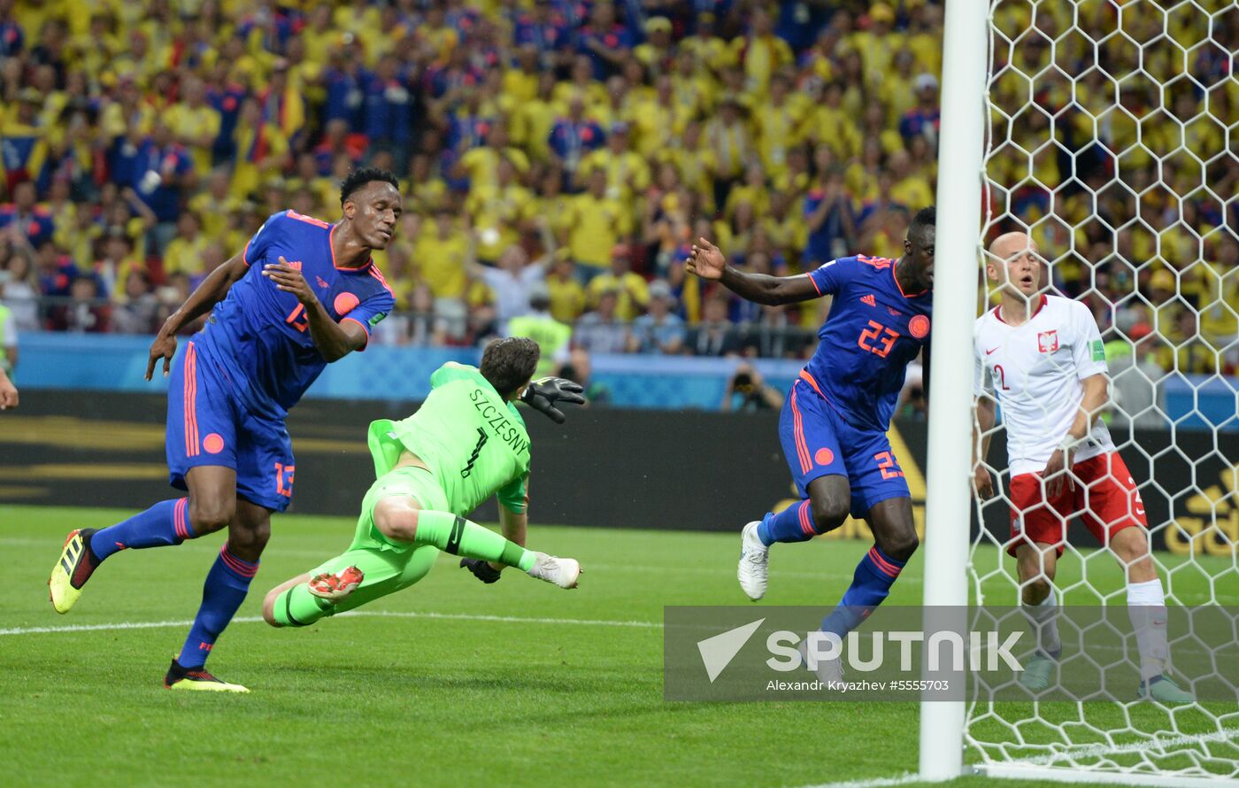 Russia World Cup Poland - Colombia