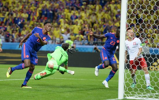 Russia World Cup Poland - Colombia