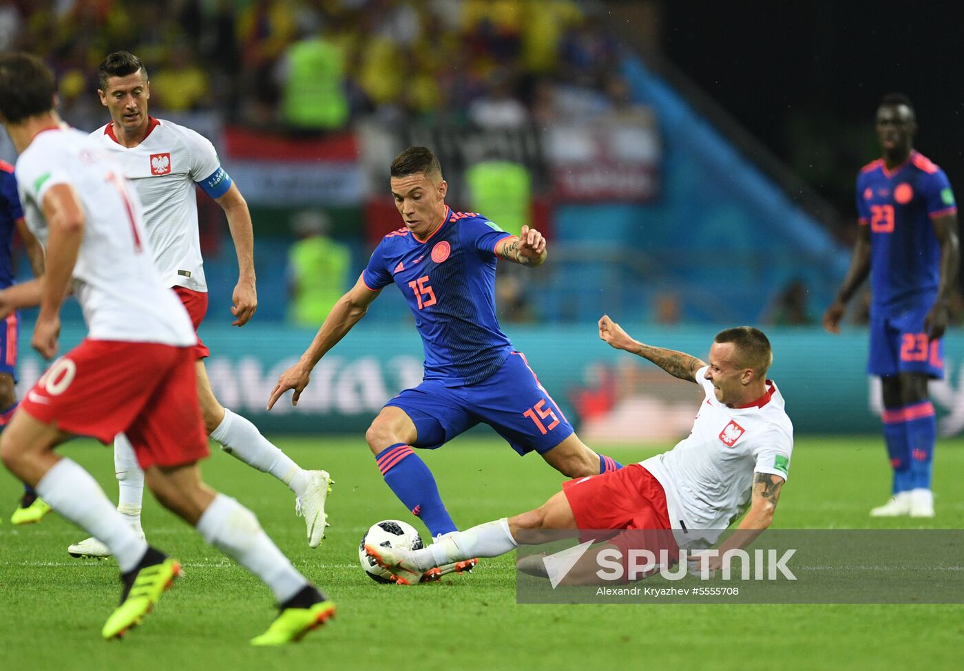 Russia World Cup Poland - Colombia
