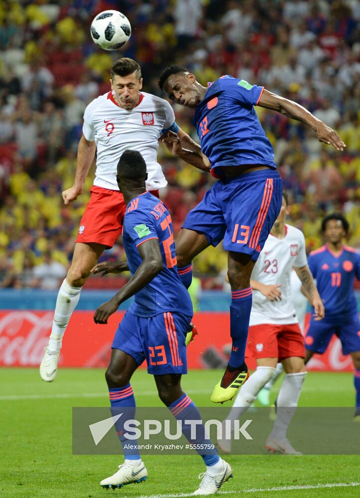 Russia World Cup Poland - Colombia
