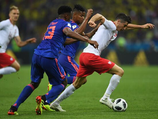 Russia World Cup Poland - Colombia