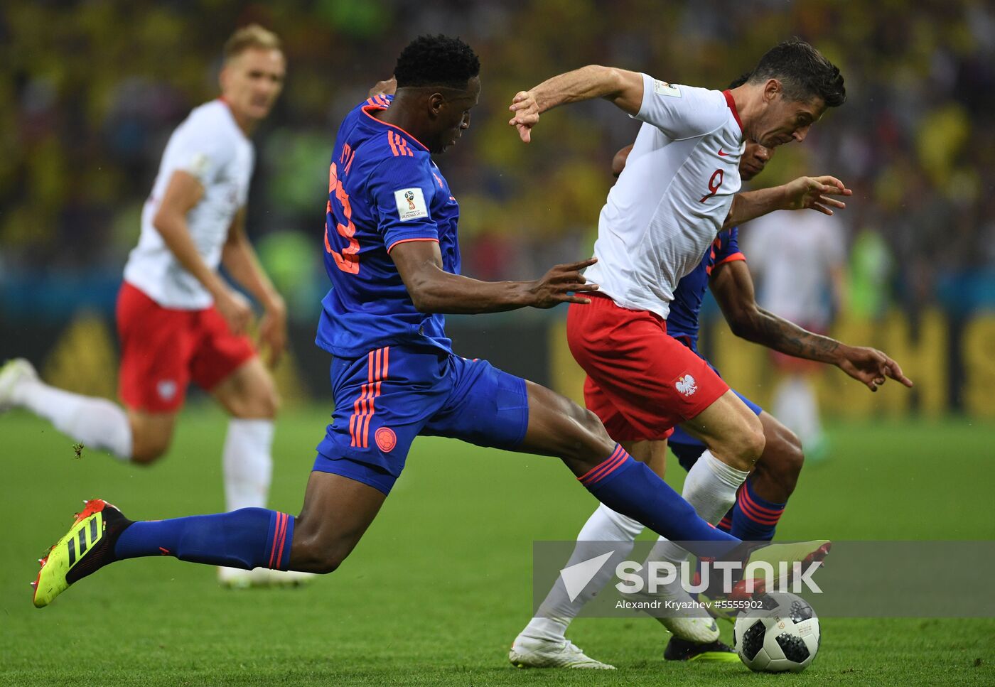 Russia World Cup Poland - Colombia