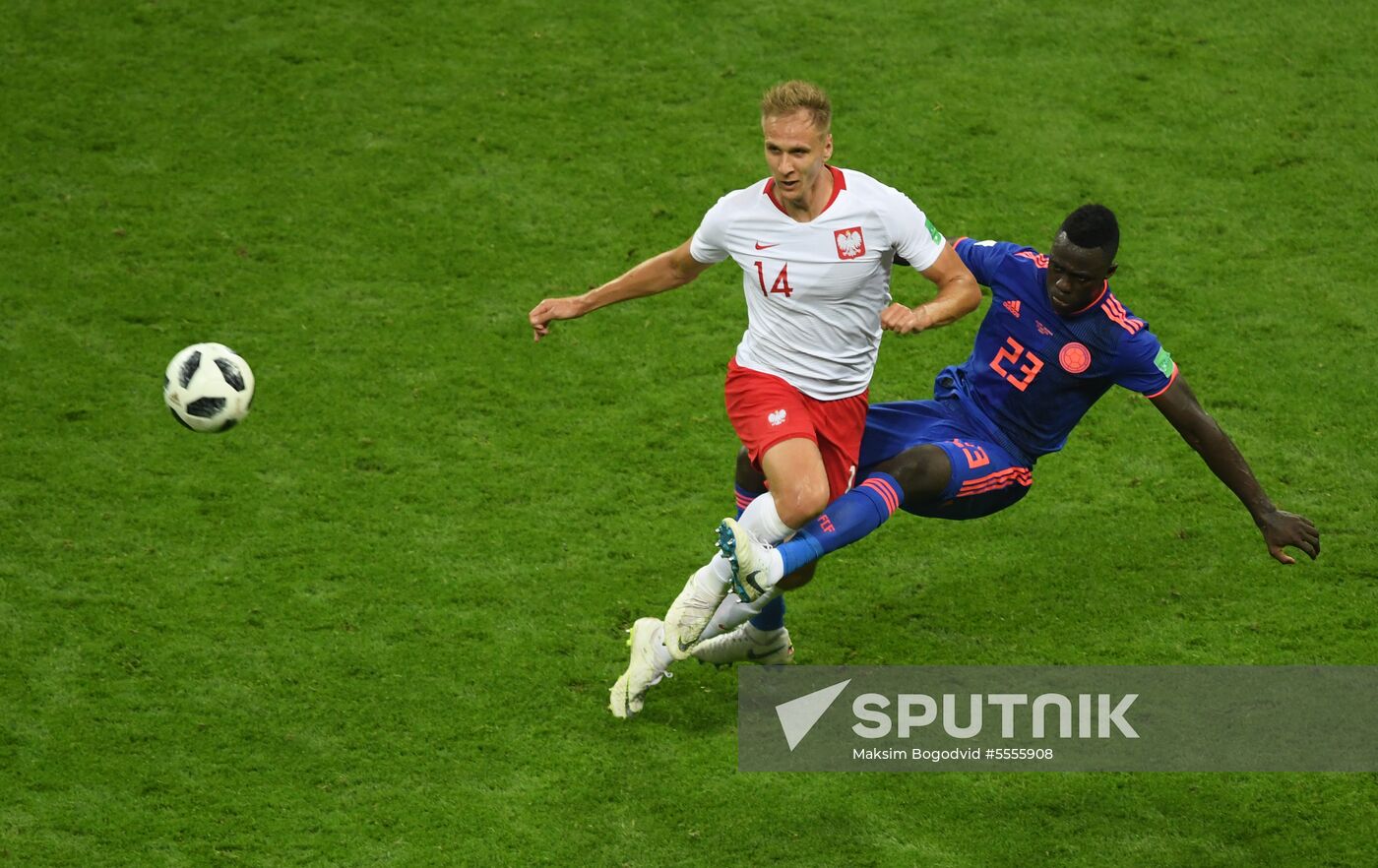 Russia World Cup Poland - Colombia