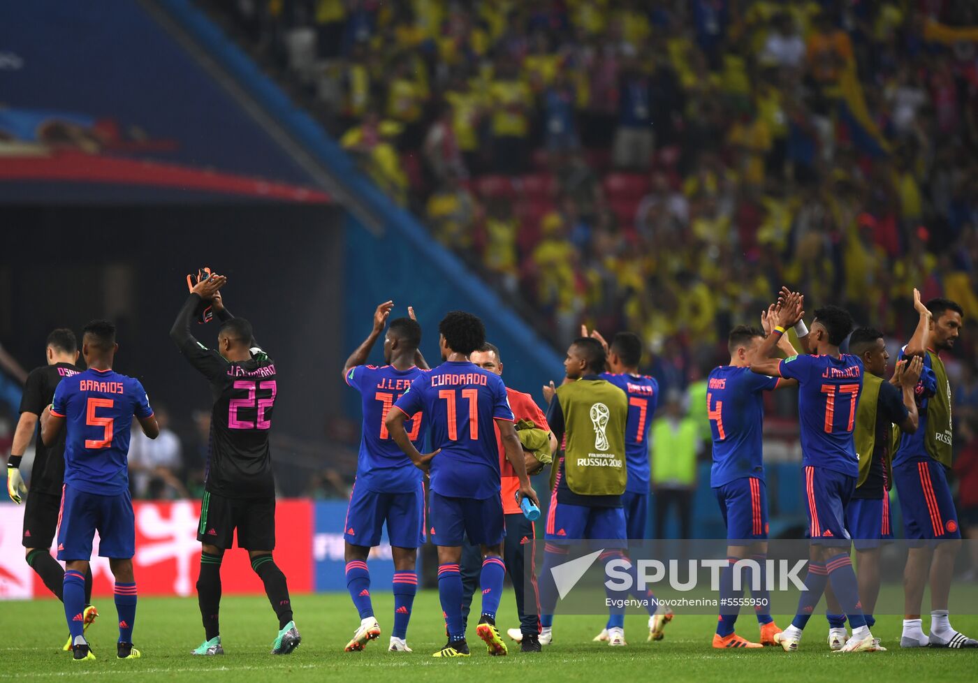 Russia World Cup Poland - Colombia