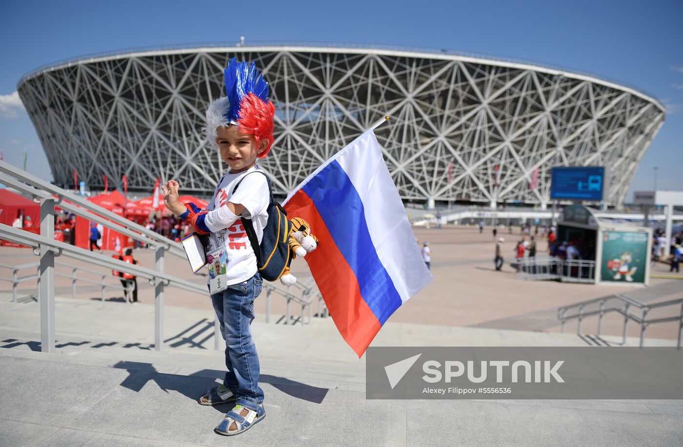 Russia World Cup Saudi Arabia - Egypt