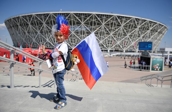 Russia World Cup Saudi Arabia - Egypt