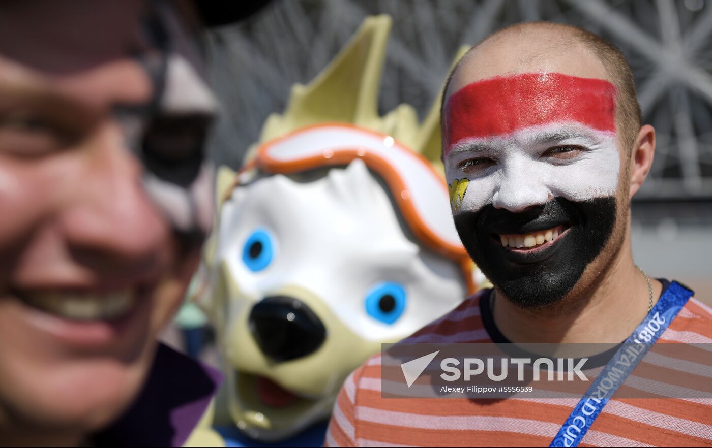 Russia World Cup Saudi Arabia - Egypt