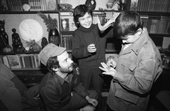 Veteran of Afghan War Ilya Shumilkin