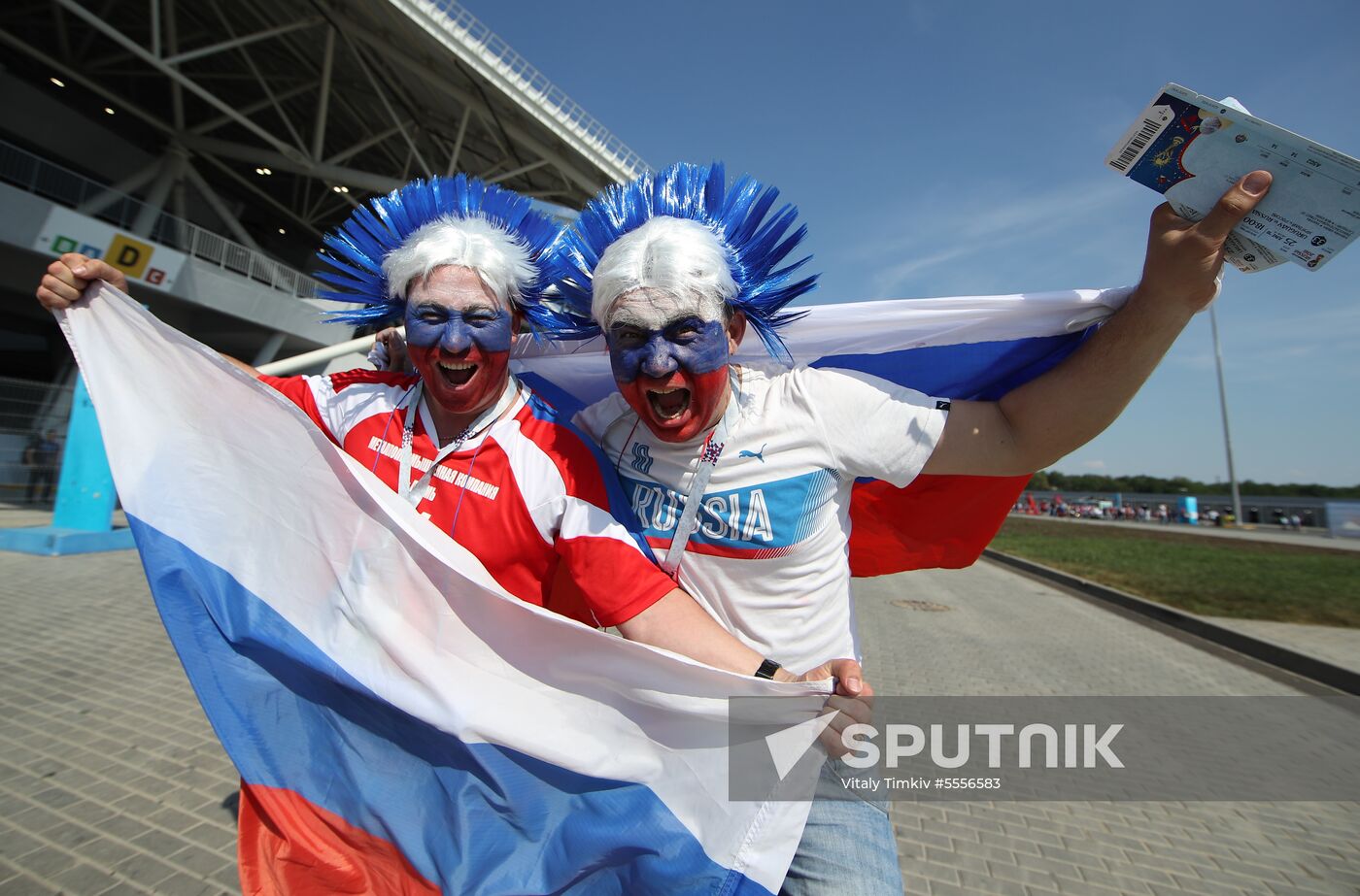 Russia World Cup Uruguay - Russia