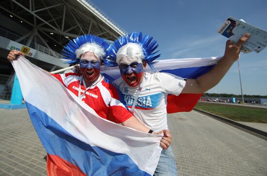 Russia World Cup Uruguay - Russia