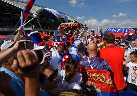 Russia World Cup Uruguay - Russia